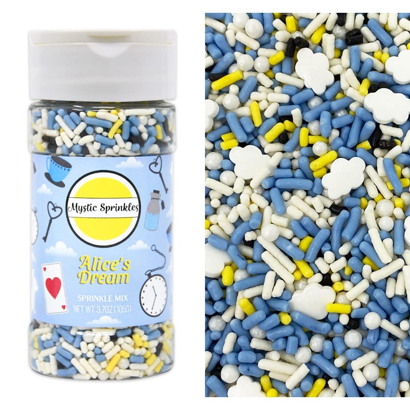 Mystic Sprinkles Wonderland Sprinkle Mixes (Alice’S Dream 3.7Oz)