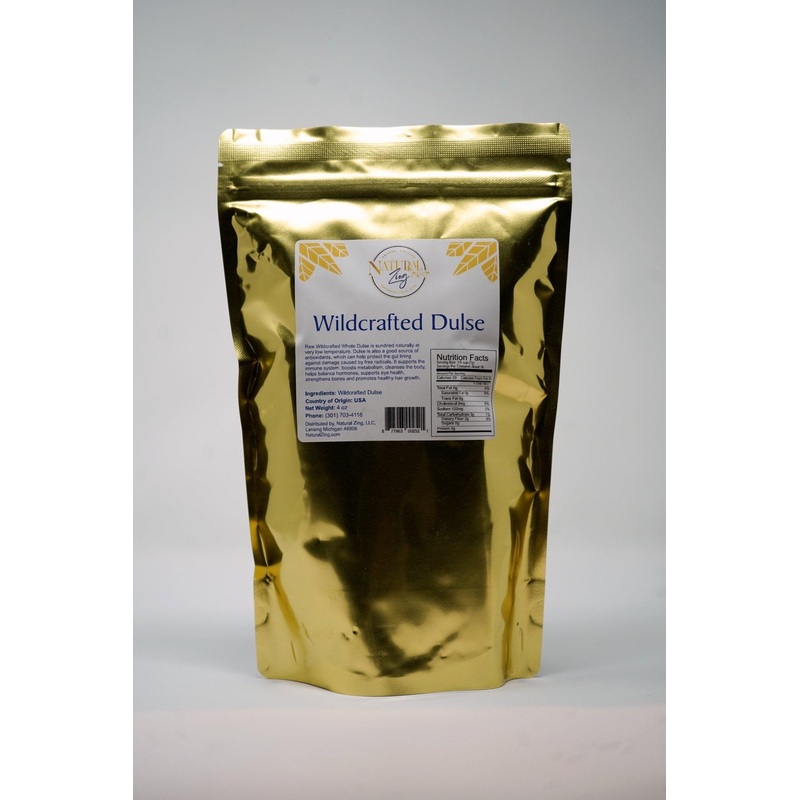 Naturalzing Awaken, Nourish, Empower Your Life Wildcrafted Atlantic Dulse Flakes 16 Oz