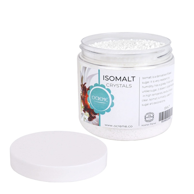 Ocreme Isomalt Crystals- Sugar Substitute For Crafting Decorative Accents, Hard Candy, Fancy Crystals, Confections And Baked Goo