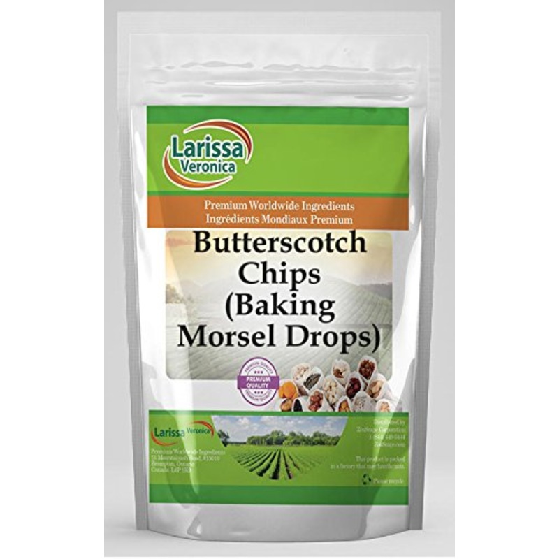 Butterscotch Chips (Baking Morsel Drops) (8 Oz, Zin: 524667) – 3 Pack