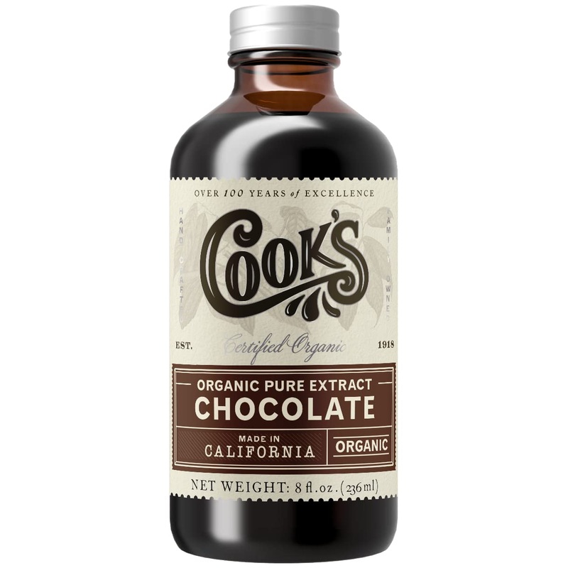 Cook’S Organic Chocolate Extract 8 Oz