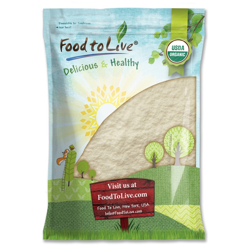 Food To Live Organic Apple Powder, 10 Pounds – Non-Gmo, Unsulfured, Raw, Vegan, Bulk, Great For Juices, Smoothies, Yogurts, And