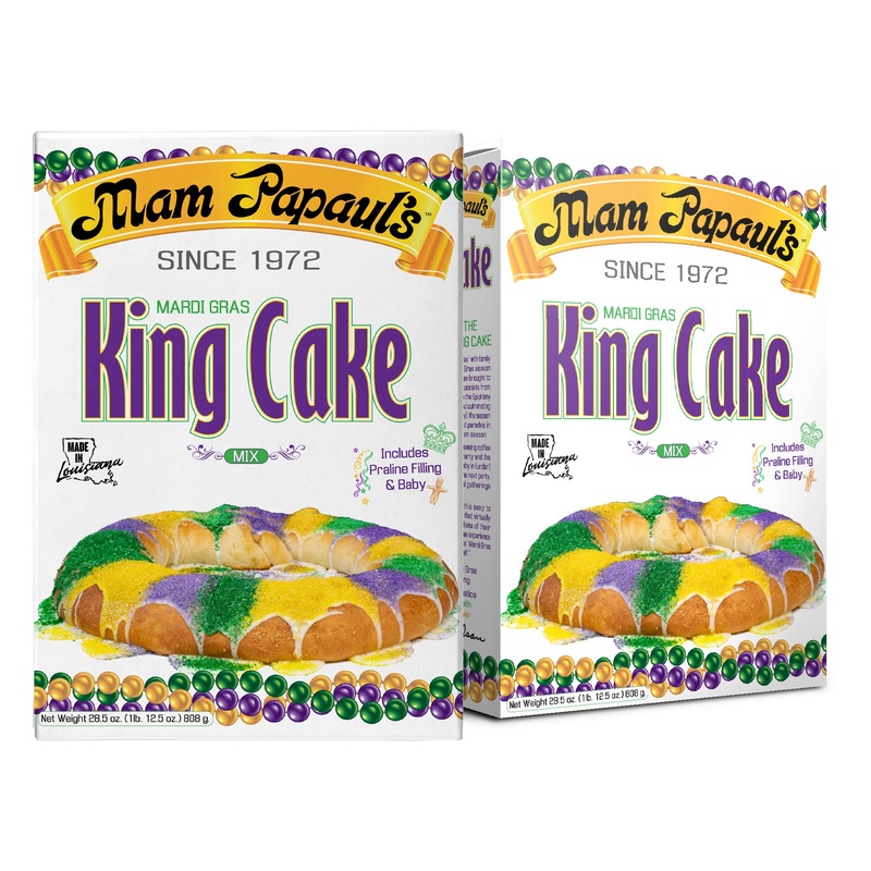 Mam Papaul’S King Cake Mix 2Pk