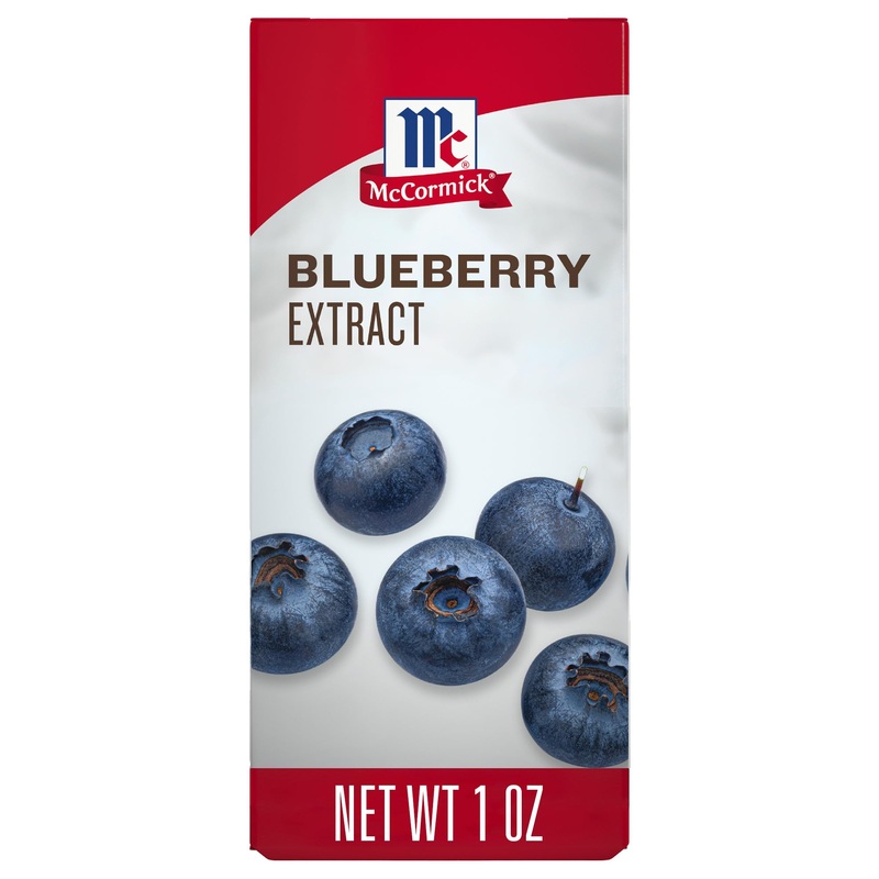 Mccormick Blueberry Extract With Other Natural Flavors, Distinctive, Sweet Blueberry Flavor And Aroma For Baking Cookies, Cake,