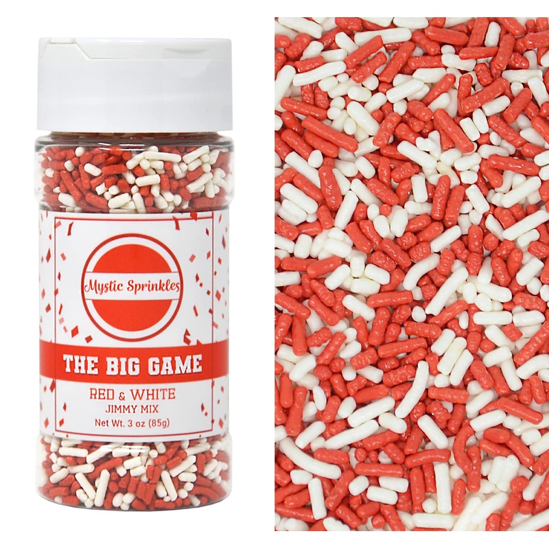 Mystic Sprinkles The Big Game Jimmy Mix 3Oz Bottle (Red & White)