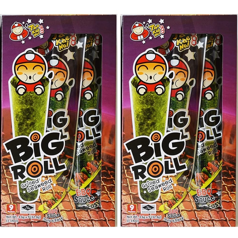 Big Roll Grilled Seaweed Roll (Bbq, 2 Box)