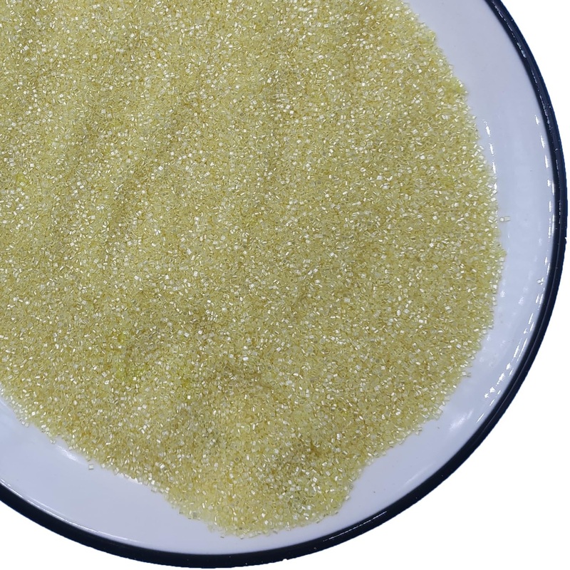 Edible 5 Ounce Fine Decorative Yellow Sanding Sugar Sprinkles For Baking, Sparkling Crystals For Cakes, Cookies, Cupcakes, Ice C