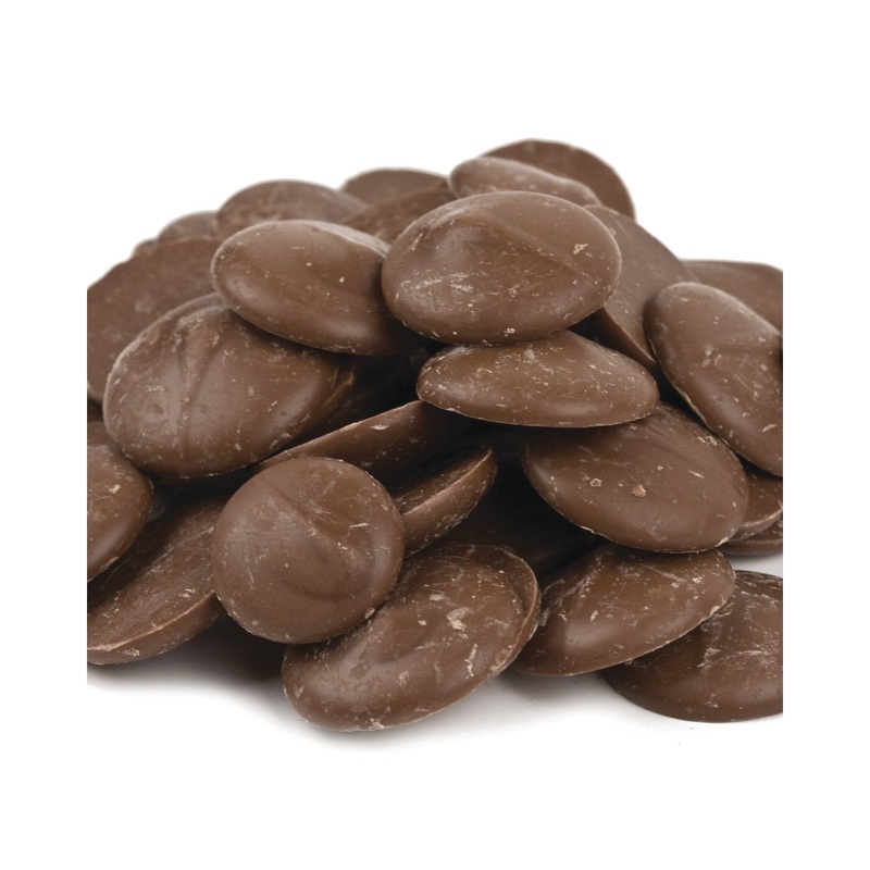 Merckens Coating Wafers, Milk Chocolate, 10 Pounds, Melting Chocolate, Cocoa Lite