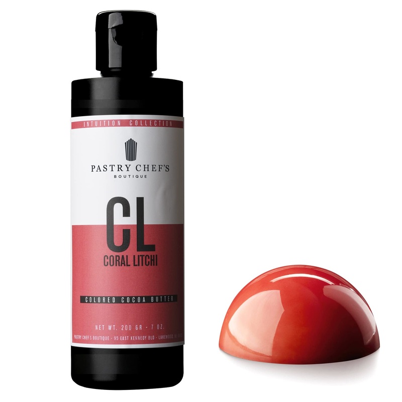 Pastry Chef’S Boutique Intuition Collection Premium Colored Cocoa Butter Coloring For Chocolate – 8 Oz. (Coral Pink)