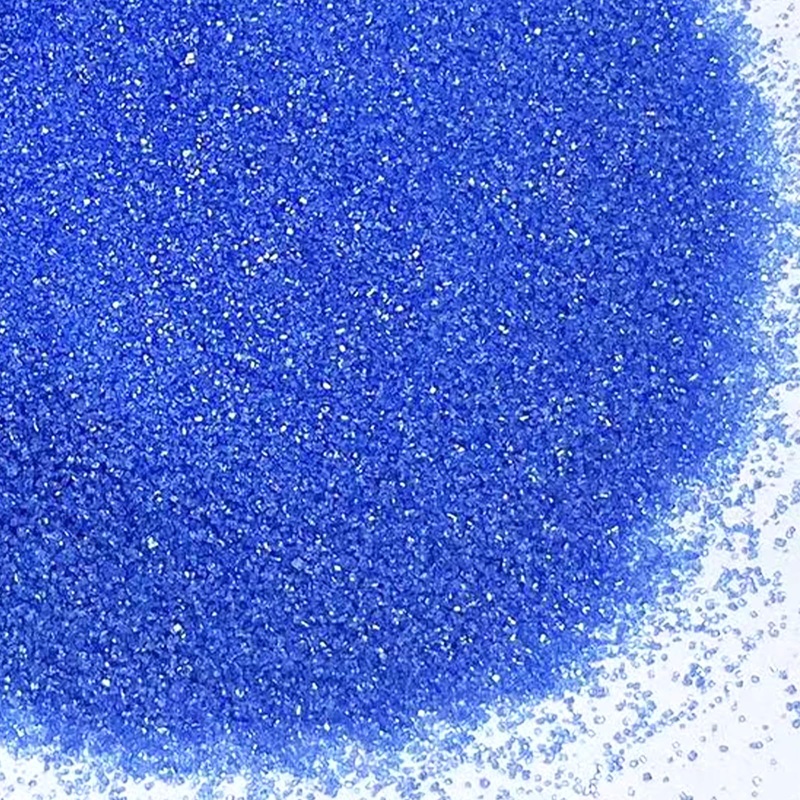 Philaeec Royal Blue Sanding Sugar Edible Sparkling Crystals For Baking Cake Decoration Cookie Ice Cream Cupcake Toppers Wedding