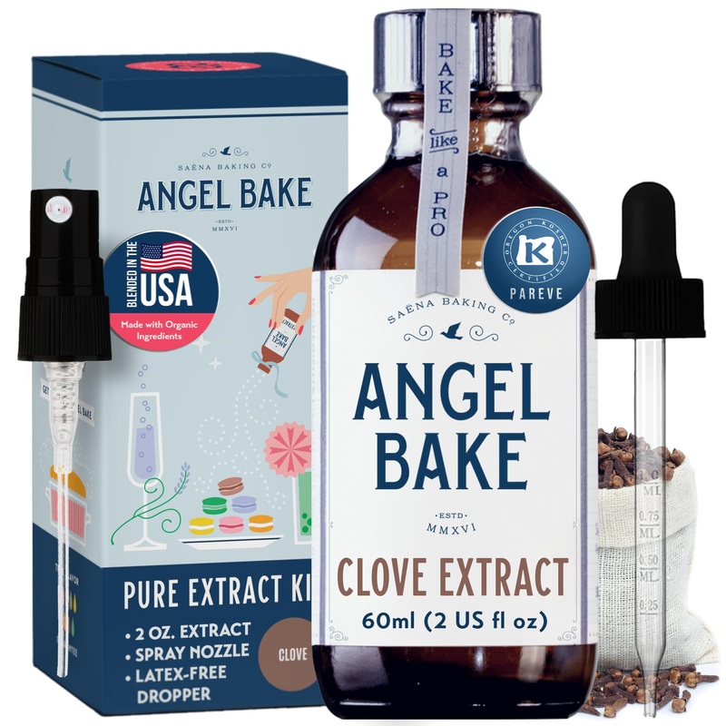 Pure Clove Extract For Baking And Mixology- Culinary Aromatics Kosher, Keto Friendly, Vegan & Gluten-Free For Cooking, Desserts,