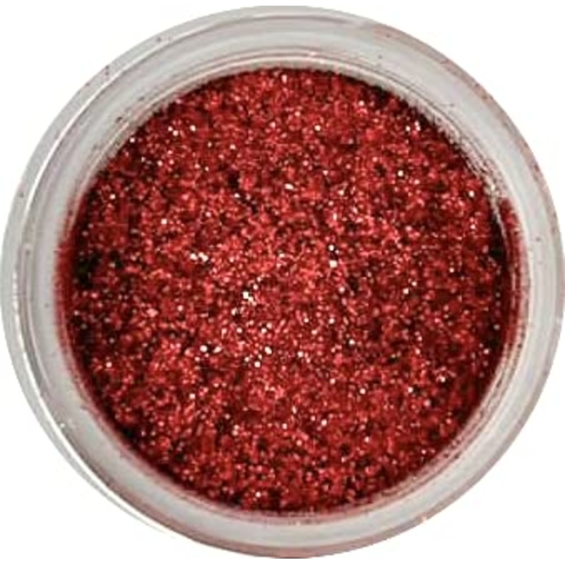 Ruby Red Luxury Cake Disco Diamond Dust, 6 Grams For Cakes, Cupcakes, Cookies, Icing, Chocolate Wedding Party Baking Cupcake Coo