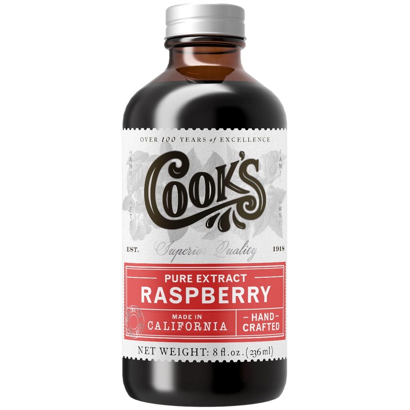 Cook’S Pure Red Raspberry Extract 8 Oz