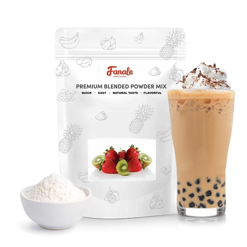 Fanale Premium Non-Dairy Creamer Bubble Tea Flavoring Powder | Perfect For Baking, Smoothies, Desserts And Drinks | Instant Flav