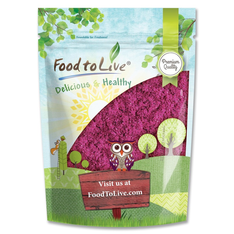 Food To Live Red Dragon Fruit Powder, 1 Pound – Freeze-Dried Pitaya, Vegan Superfood, Dehydrated Dragonfruit Is Rich In Vitamins