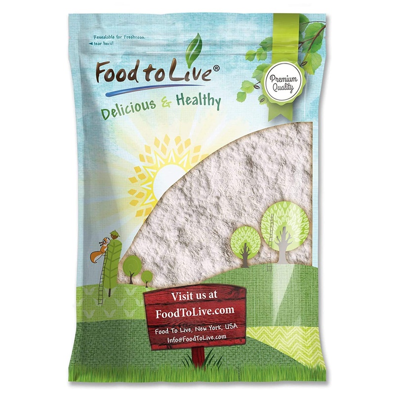Food To Live Xanthan Gum, 9 Pounds – Kosher, Vegan, Keto Friendly, Pure Powder, Bulk, Great For Baking