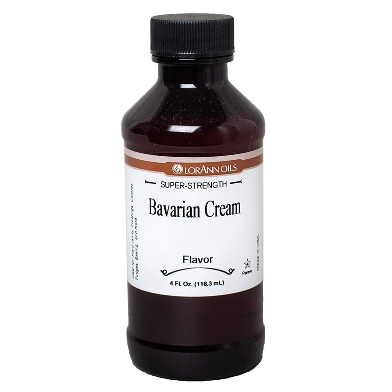 Lorann Bavarian Cream Super Strength Flavor Flavor, 4 Ounce Bottle
