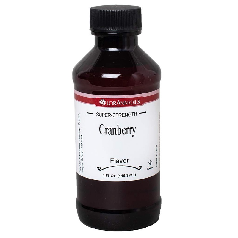 Lorann Cranberry Ss Flavor Flavor, 4 Ounce Bottle