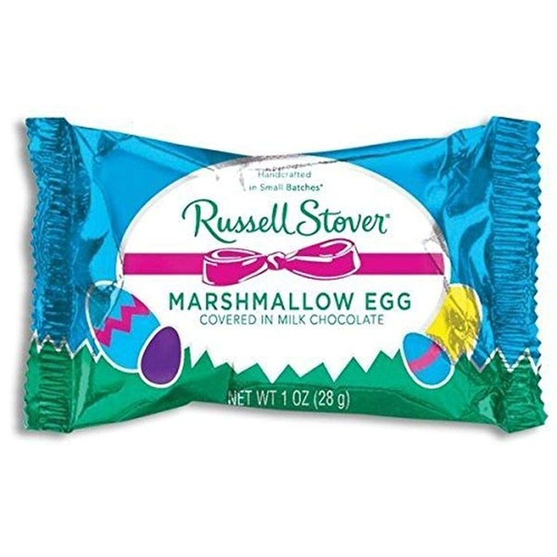 Russell Stover Marshmallow Egg Covered In Milk Chocolate (Pack Of 6)