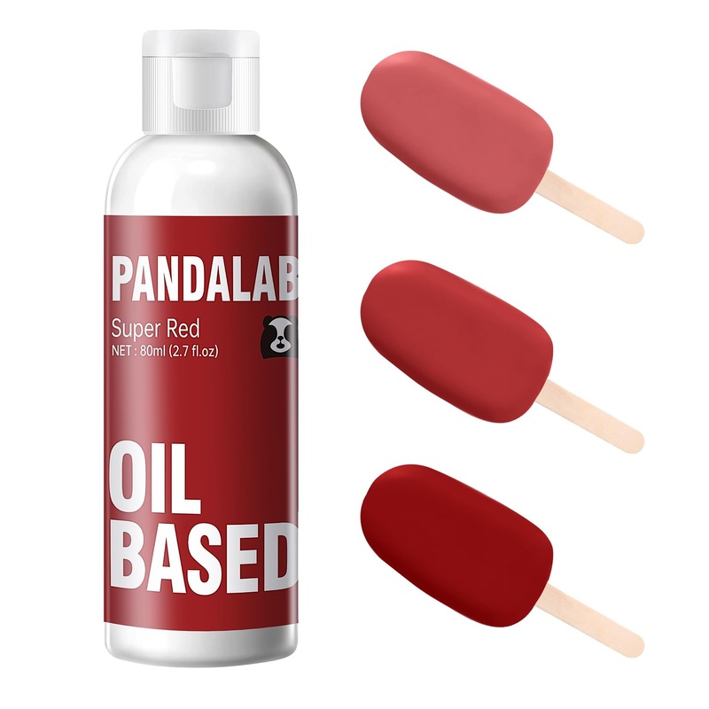 Super Red Oil Based Food Coloring For Chocolate, Candy Melts, Donuts, Strawberries, Frosting, Cake, Professional Edible Dye For