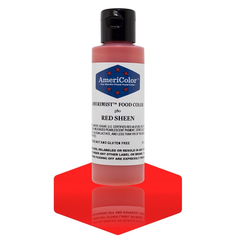 Americolor Amerimist Airbrush Color 4.5 Ounce, Red Pearl Sheen