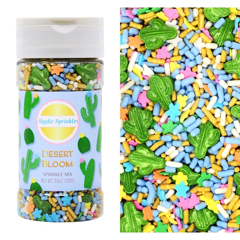 Mystic Sprinkles Sprinkle Mixes (Desert Bloom Sprinkle Mix 3.6Oz)