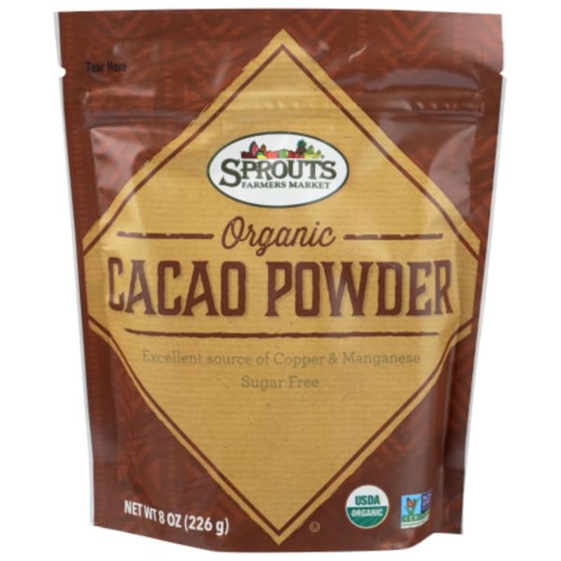 Sprouts Organic Cacao Powder – 8 Oz