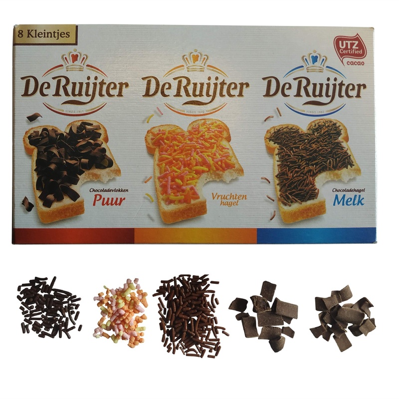 Assorted Chocolate Sprinklers (Kleintje Hail) – 4.94Oz (Pack Of 1)