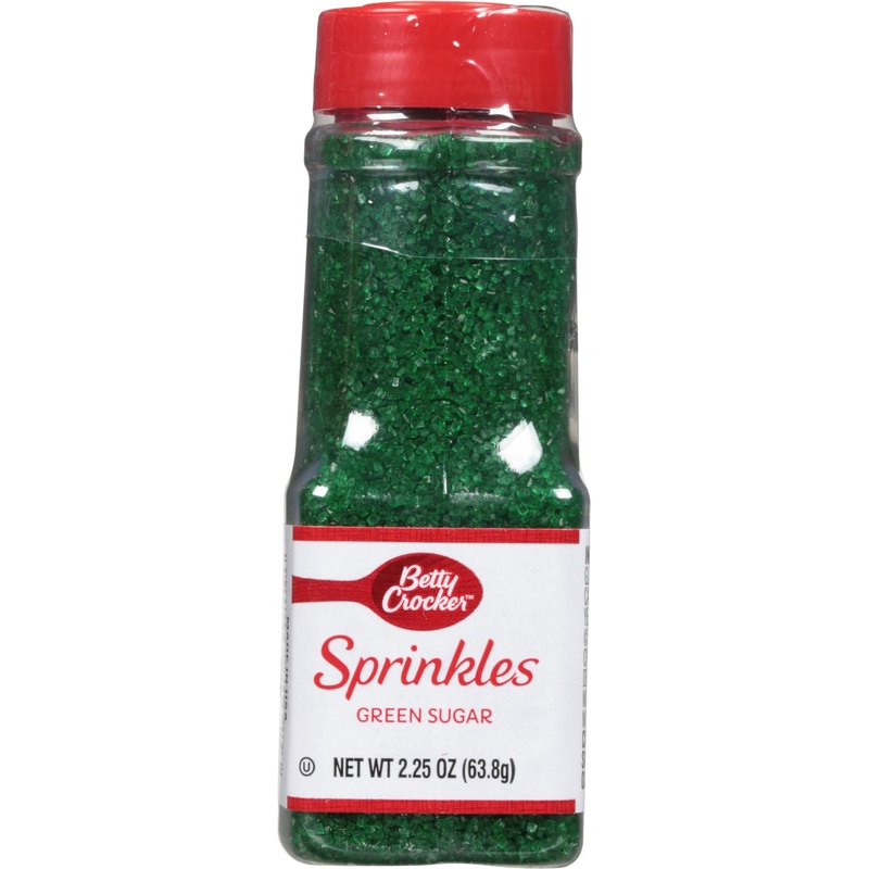 Betty Crocker Sugar Crystal Green 2.2 Ounce