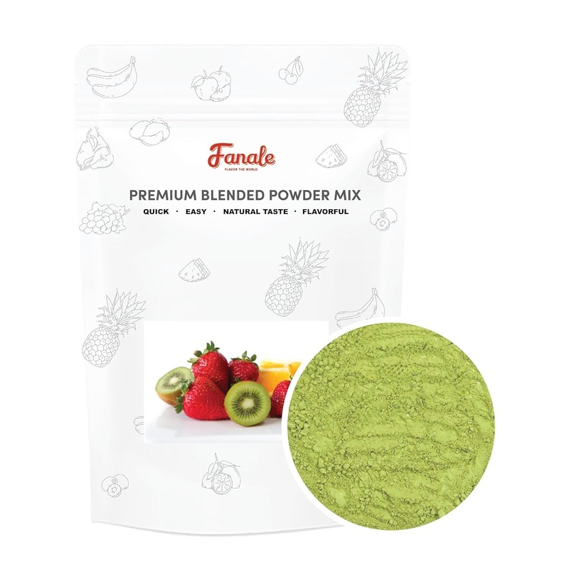 Fanale Premium Matcha Green Strong Milk Tea Bubble Tea Flavoring Powder | Perfect For Baking, Smoothies, Desserts And Drinks | I