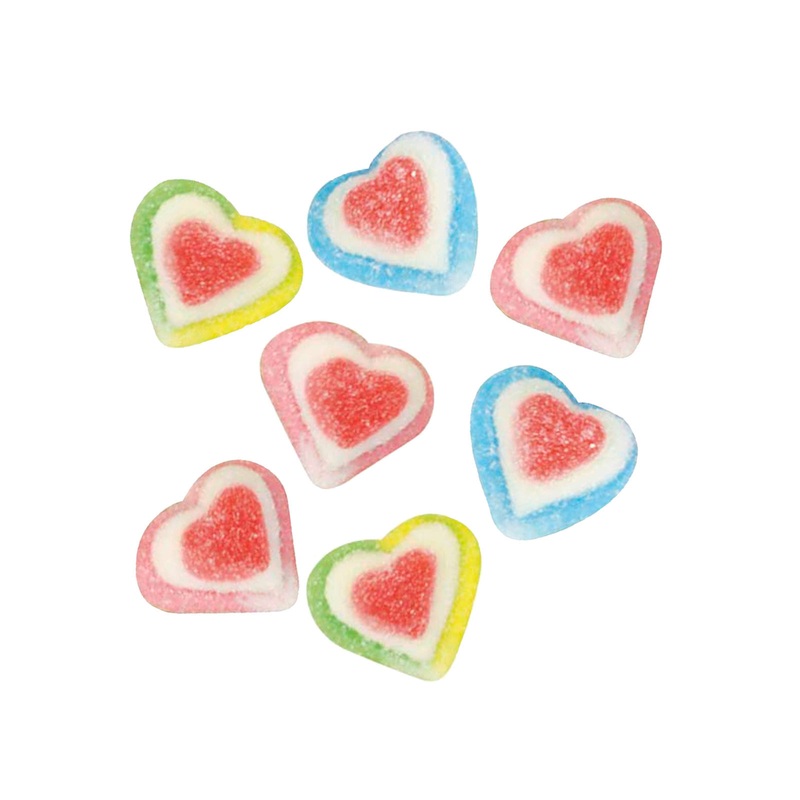GUMMI HEARTS ASSORTED
