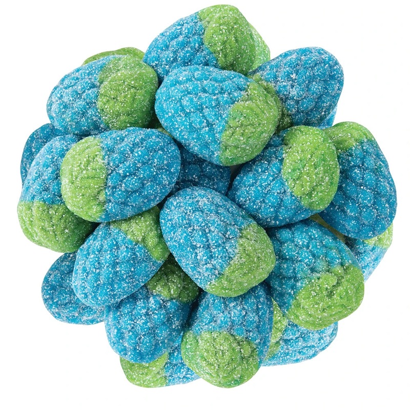 GUMMI SOUR WILD RASPBERRIES