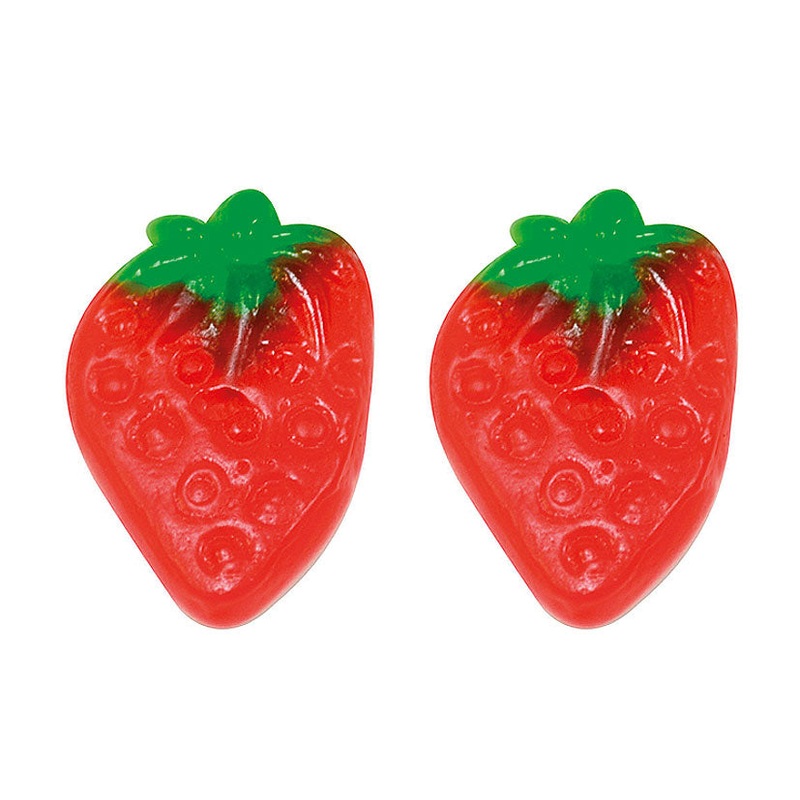 GUMMI STRAWBERRIES WITH CREAM