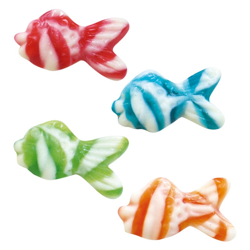 GUMMI SWIRLY FISH