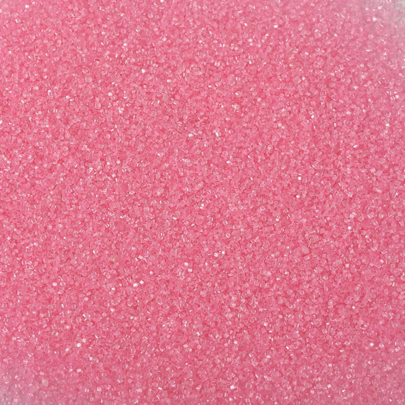 Kasvan Pink Sanding Sugar Sprinkles – Edible Sugar Crystals, Baking Cake Decorations, Ice Cream Toppings Cupcake Decorating, Wed