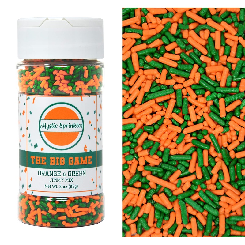Mystic Sprinkles The Big Game Jimmy Mix 3Oz Bottle (Orange & Green)