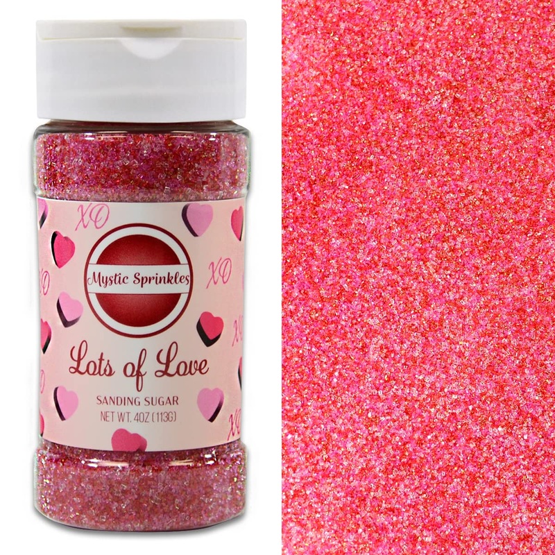 Mystic Sprinkles Valentine’S Day Sprinkle Mixes (Lots Of Love Sanding Sugar)