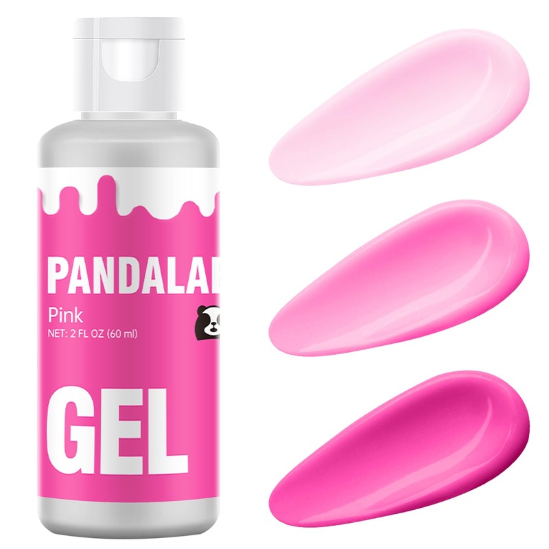 Pink Gel Food Coloring – Pandalab 2 Ounce High Concentrated Food Dye For Baking, Cake, Cookie, Fondant, Icing, Easter Egg, Macar